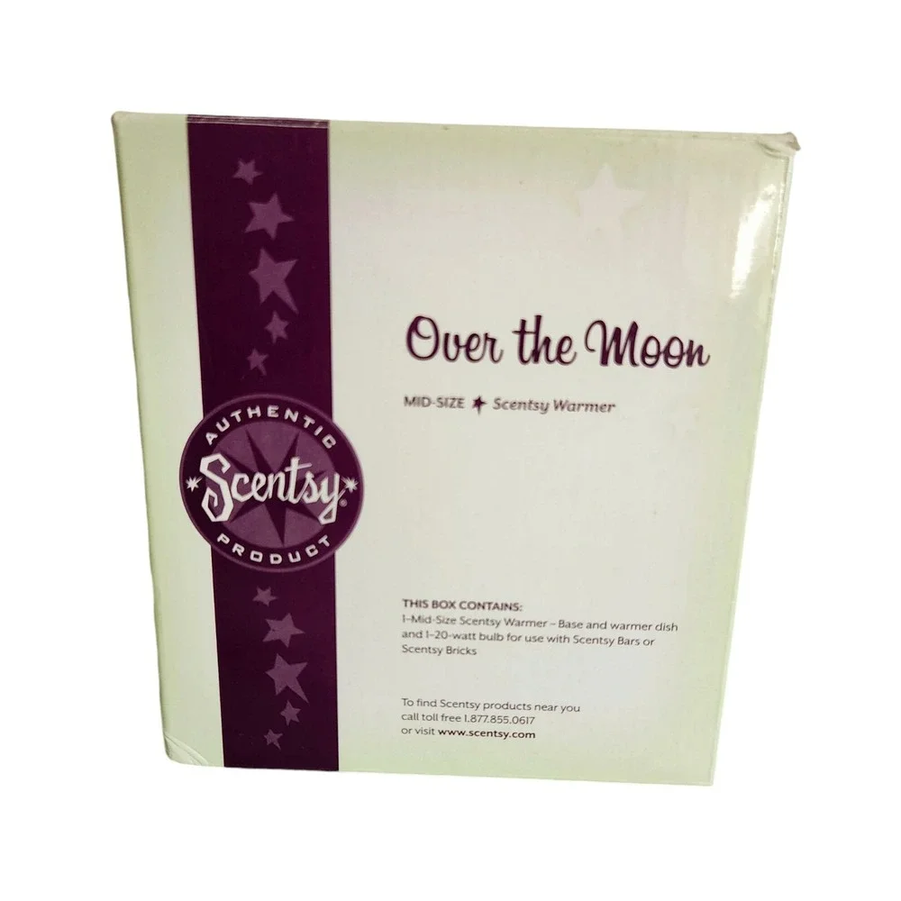 Scentsy Over The Moon Baby Nursery Rhyme Wax Warmer Aromatherapy Open Box w/Bulb